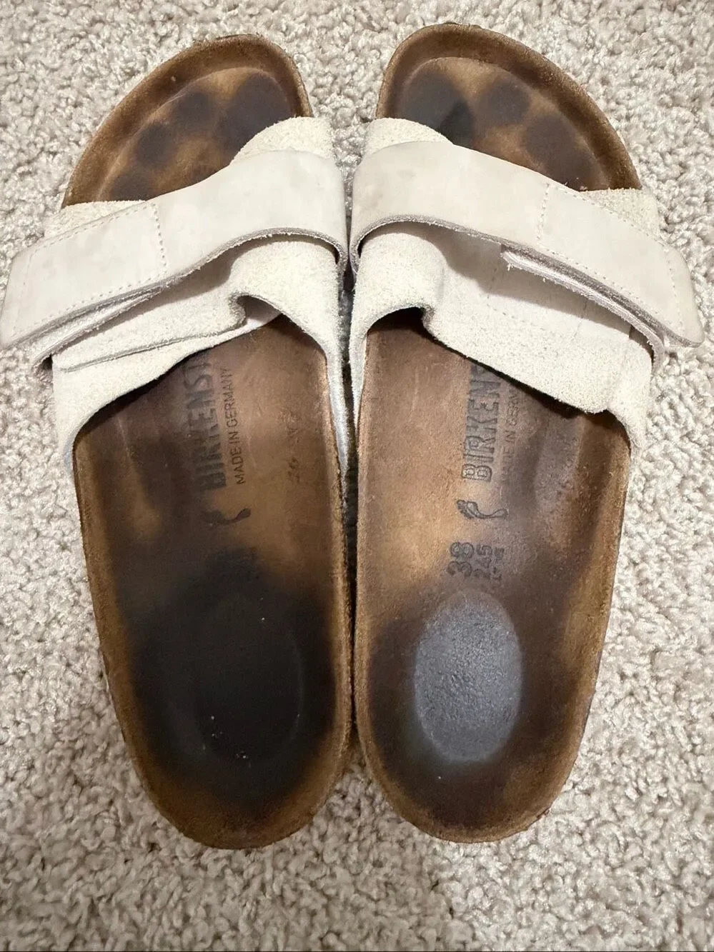 Birkenstock Oita Antique White 38 / 7/ 7.5